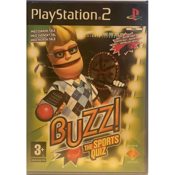 Buzz The Sports Quiz (engelsk tale)