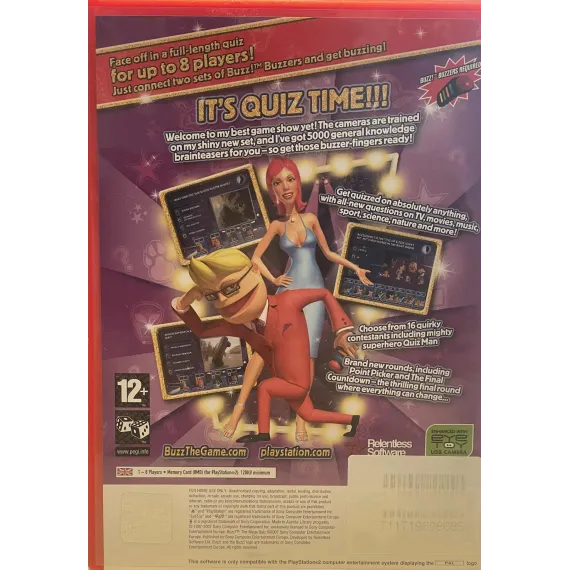 Buzz! The Mega Quiz (engelsk tale)