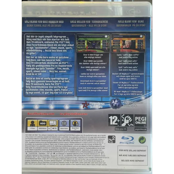 Buzz! Quiz TV Special Edition (engelsk tale)