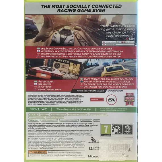 Need for Speed: Most Wanted (Criterion Edition)