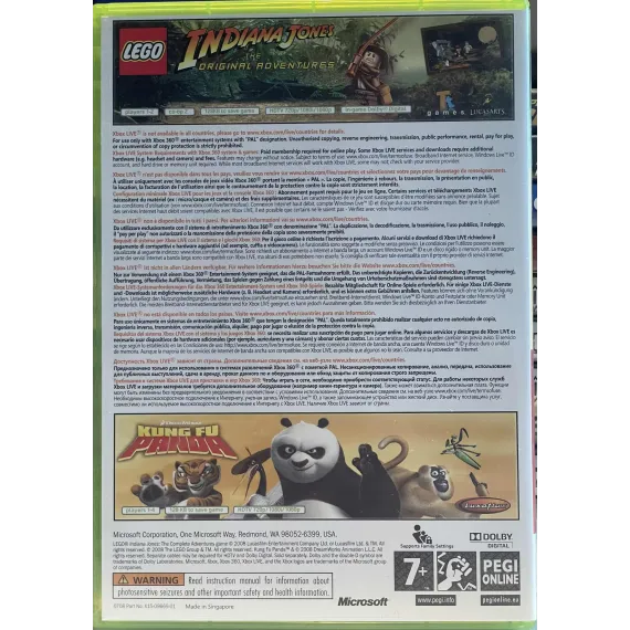LEGO Indiana Jones: The Original Adventures & Kung Fu Panda Bundle