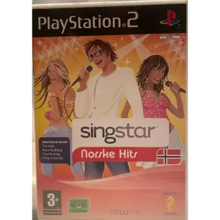 SingStar: Norske Hits + kablede mikrofoner (PlayStation 2)