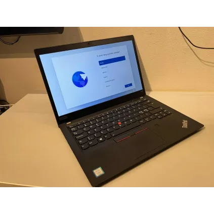 Lenovo ThinkPad T490s – Intel Core i7 / 16 GB RAM / 256 GB SSD (2019-modell)