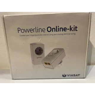 Viasat Powerline Online-kit (Netgear XAVB5622S-1VSNDS) – Ny i eske