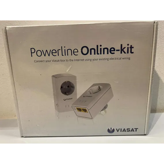 Viasat Powerline Online-kit (Netgear XAVB5622S-1VSNDS) – Ny i eske