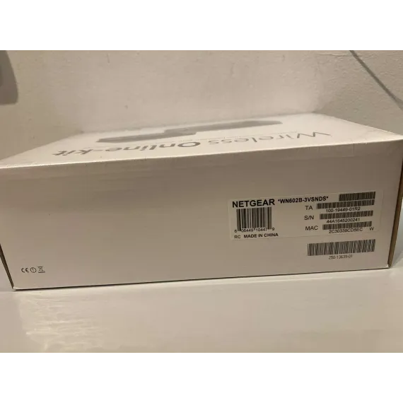 Viasat Wireless Online-kit (Netgear WN602B-3VSNDS) – Ny i eske