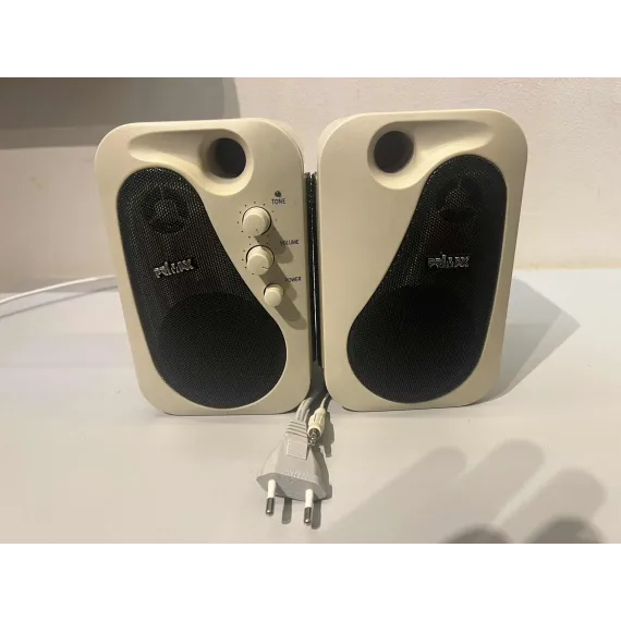 Primax PC-høyttalere – klassisk 2.0 lydsystem (230V)