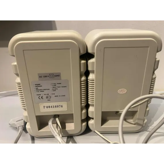 Primax PC-høyttalere – klassisk 2.0 lydsystem (230V)